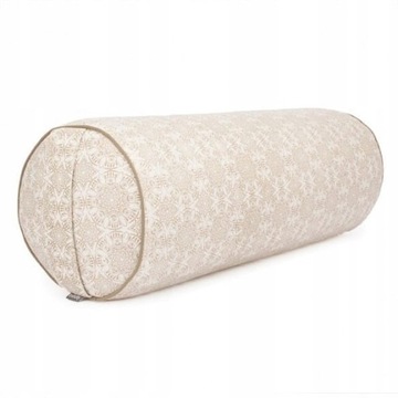 Bolster Wałek Maharaja 65 x Ø 23 cm Joga Ecru
