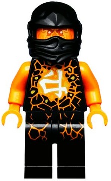 LEGO FIGURKA Z SERII NINJAGO COLE AIRJITZU njo157