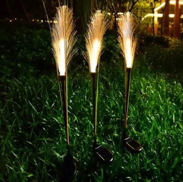 Набор из 2 садовых солнечных ламп PAMPASUS GRASS