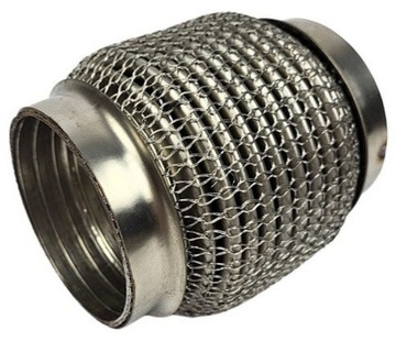 ŁĄCZNIK ELASTYCZNY WYDECHU WZMOCNIONY 2'' 51mm / 10cm BM SPORT