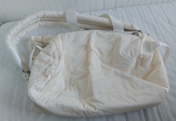 С674. Белая мягкая дорожная сумка adidas x IVY PARK