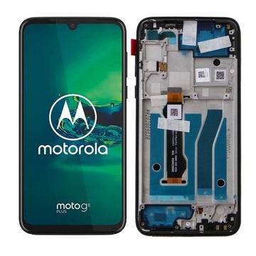 LCD WYŚWIETLACZ EKRAN DO MOTOROLA G8 PLUS RAMKA