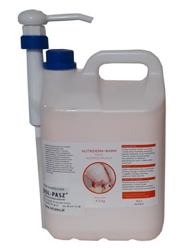 Maść do wymion rozgrzewająca 4,5kg Nutriderm cool
