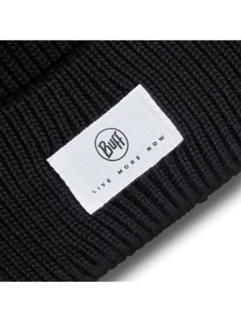 Zimowa czapka sportowa do biegania Buff Knitted Beanie Drisk | BLACK