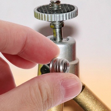10 SZT. ADAPTER STOJAKA MIKROFONOWEGO 3/8 DO 1/4 ŚRUBA KAMERY