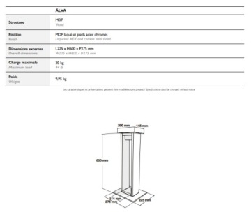Стойки для акустических систем Norstone Alva PARA