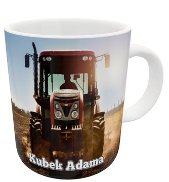 KUBEK FARMA TRAKTOR FARMING CIĄGNIK Z IMIENIEM f2