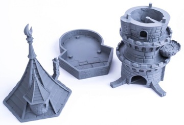 Wizard's Dice Tower: волшебный аксессуар для настольной игры