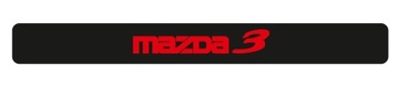 Mazda 3 naklejki zabezpieczające progi