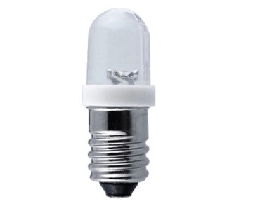 ŻARÓWKA LED 4,5V E10 BIAŁA CIEPŁA