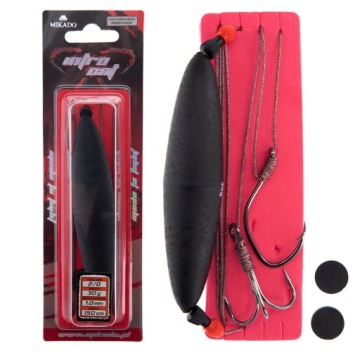 GOTOWY ZESTAW SUMOWY SPŁAWIK HAK Z KOTWICĄ 4/0 + 4/0