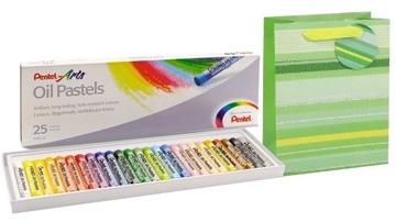 МАСЛЯНАЯ ПАСТЬ 25 ЦВЕТОВ PENTEL КРЕАТИВ ДЛЯ ХУДОЖНИКОВ ПОДАРОК ​​РЕБЕНКУ