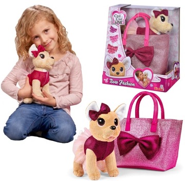 CHI CHI LOVE KOKARD BLASK MASKOTKA PIESEK +TOREBKA