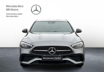 Mercedes Klasa C W206 Limuzyna 1.5 180 170KM 2025 Mercedes-Benz Klasa C AMG Line CarPlay Android Auto Martwe Pole Kamera Sal, zdjęcie 7