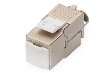 Gniazdo Keystone RJ45 STP kat.6A PoE 10GBit