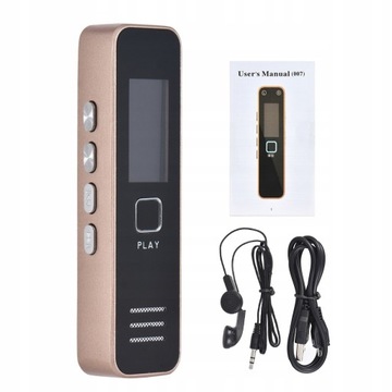 Cyfrowy dyktafon Audio Dyktafon MP3 USB Flash Disk