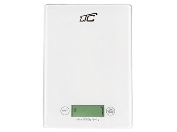 ВЕСЫ КУХОННЫЕ LTC, БЕЛЫЕ 5 КГ