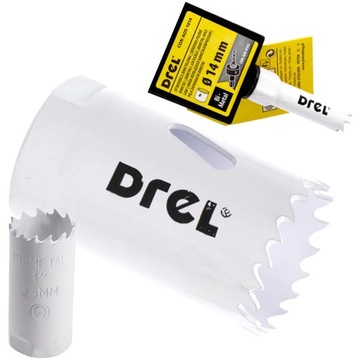 OTWORNICA KORONKA BIMETAL DO DREWNA METALU 14 mm