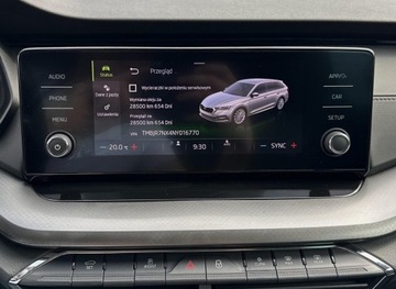 Skoda Octavia IV Liftback 1.5 TSI EVO 150KM 2021 Skoda Octavia 1.5 TSI 150KM Ambition DSG, Salon PL, zdjęcie 18