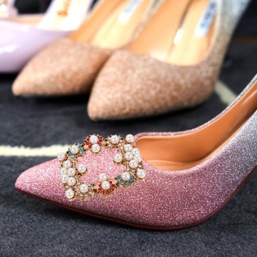 ПРЯЖКИ ДЛЯ СВАДЕБНОЙ ТУФЛИ ЖЕМЧУГ СЪЕМНЫЕ КАМНИ УКРАШЕНИЯ