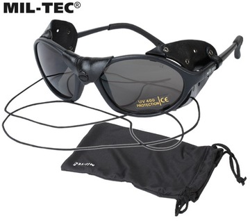 Полярные очки Очки для альпинизма MIL-TEC MILITARY GLACIER GLASSES UV S3