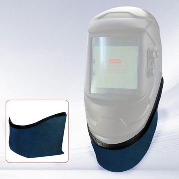 Сварочный шлем нагрудник из искусственной кожи круглый огнестойкий сварочный аксессуар