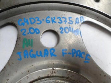 G4D3-6K375AA KOLO SETRVAČNÍK JAGUAR F-PACE 2.0 D