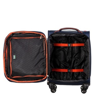 Тканевый чемодан для ручной клади на колесах PUCCINI Granat EM50450C 7A