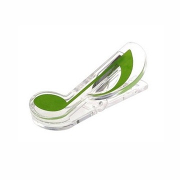 Kera-Audio CLIP NOTE zielony Klips do papieru nut