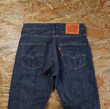 Spodnie Jeansowe LEVIS 508 Proste Męskie Jeans Dżins Denim Skracane 29x32