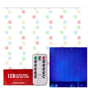 Светодиодные шторы для свадьбы 3х3м 300LED
