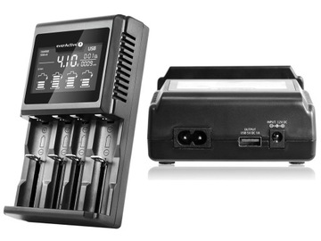 Ładowarka everActive UC-4000 Li-ion Ni-MH AA