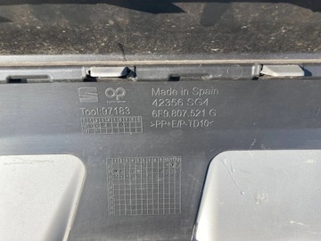 СПОЙЛЕР Seat Arona ХОККЕЙНЫЙ ДИФФУЗОР ЗАДНИЙ БАМПЕР СПОЙЛЕР 6F9807521G 6F9807521