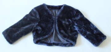 GRANATOWE BOLERKO ROZMIAR 152/164