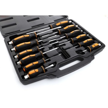 НАБОР ОТВЕРТОК KRAFT&DELE С МАГНИТОМ ДЛЯ НАРЕЗКИ 12 ШТ. KD10284