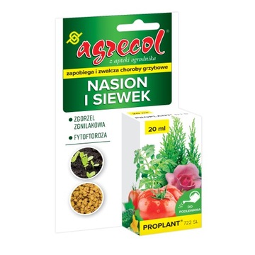 AGRECOL PROPLANT 722 SL ZAPRAWA NASIENNA DO NASION I SIEWEK NA FYTOFTOROZE