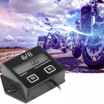СЧЕТЧИК РАБОТЫ ДВИГАТЕЛЯ МОТОЦИКЛ ТАХОМЕТР МОТОР КОСИЛКИ