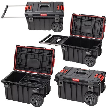 SKRZYNKA NARZĘDZIOWA NA KÓŁKACH ORGANIZER WALIZKA Qbrick System ONE Trolley