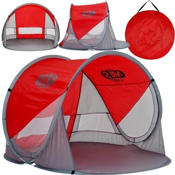 NAMIOT OGRODOWY SAMOROZKŁADAJĄCY DWUOSOBOWY DUŻY