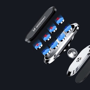 МАГНИТНЫЙ ДЕРЖАТЕЛЬ АВТОМОБИЛЬНОГО ТЕЛЕФОНА НА КАПИНЕ, ПОВОРОТНЫЙ НА 360 ГРАДУСОВ