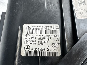 ФОНАРЬ ПЕРЕДНИЙ MERCEDES C-CLASS FULL LED W205 A2059062504