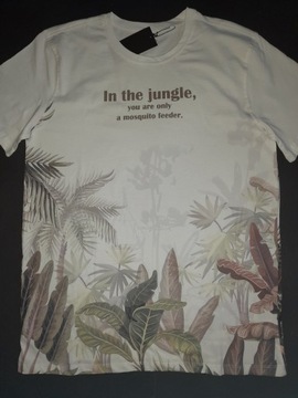 Koszulka męska t-shirt męski JUNGLE L + reserved