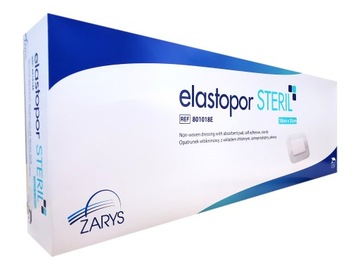 Przylepiec włókninowy Elastopor steril 10x35 cm/25