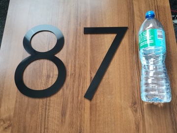 Самоклеящийся номер для HOUSE в ЧЕРНОМ цвете, 30 см.