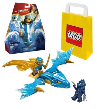 LEGO NINJAGO 6+ ATAK POWSTAJĄCEGO SMOKA NYI 71802