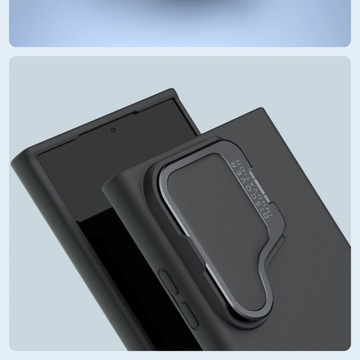 Силиконовый чехол Nillkin CamShield Silky Prop для Samsung Galaxy S24 Ultra