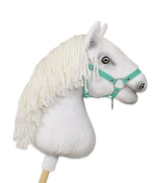 Недоуздок регульований для коня Hobby Horse A3 - м'ятний