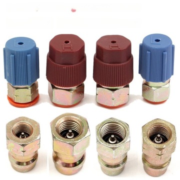 ZESTAW DO ŁADOWANIA R12 ADAPTER RDZA ZAWORU ADAPTER 4 SZT./