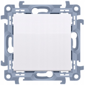 SIMON 10 Łącznik schodowy bez piktogramu biały