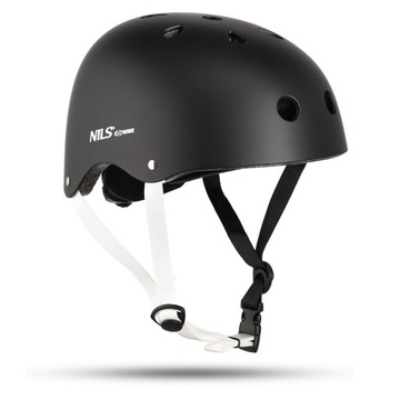 KASK NA DESKOROLKĘ BMX ROLKI ROWER HULAJNOGĘ ORZESZEK NILS EXTREME S 52-56